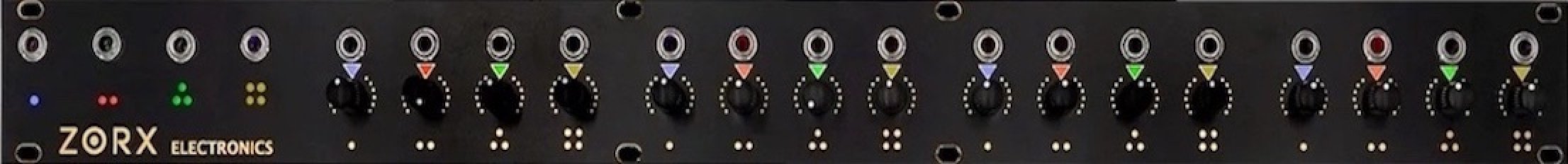 Eurorack Module 1U CV Bus from Zorx