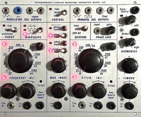 Model 259r, Davies Knobs