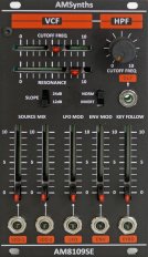 Eurorack Module AM8109SE JP-8 FILTERS from AMSynths