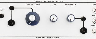 Tokyo Delay MODEL TD-1 Card