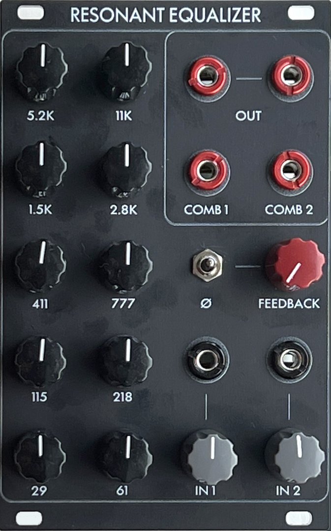 【超歓迎通販】美品　Random*Source Serge Resonant Equalizer (ResEQ)　doepfer makenoise intellijel 音源モジュール