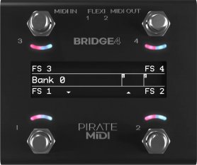 Pedals Module Bridge 4 from Pirate MIDI