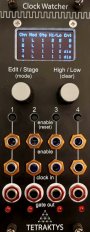 Eurorack Module Clock Watcher from Tetraktys