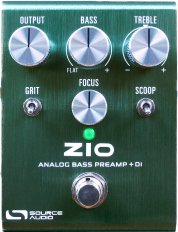 Pedals Module ZIO Analog Bass Preamp + DI from Source Audio
