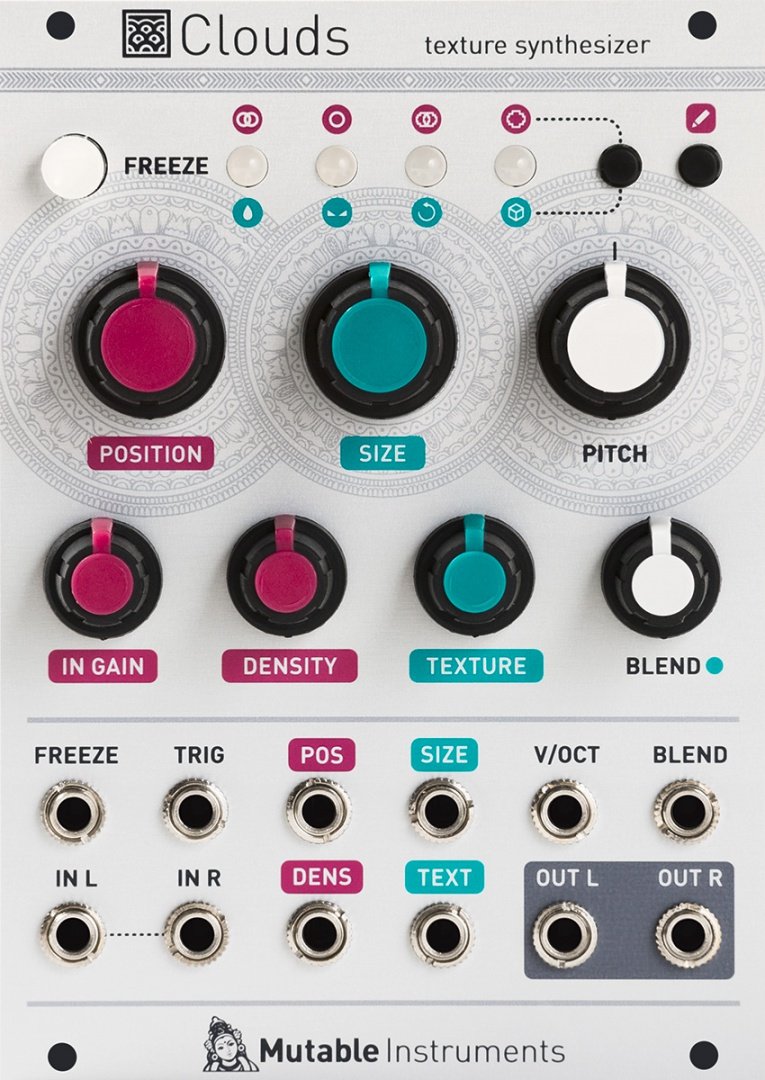 Mutable Instruments Cloudsモジュラーシンセ