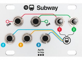 Eurorack Module Subway 12 from Après le bip