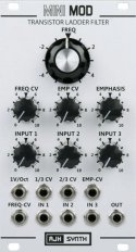 Eurorack Module MiniMod Transistor Ladder Filter from AJH Synth