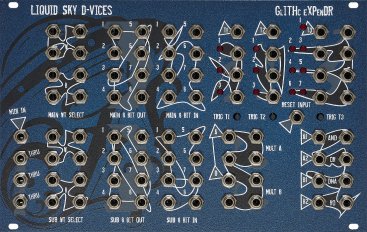 Eurorack Module GLITHc from Liquid Sky d-vices