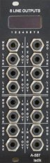 Eurorack Module A-587 Octal line-out from Ladik