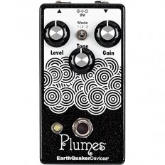 Pedals Module Plumes Small Signal Shredder Overdrive Effects Pedal Level 1 Black Sparkle from EarthQuaker Devices