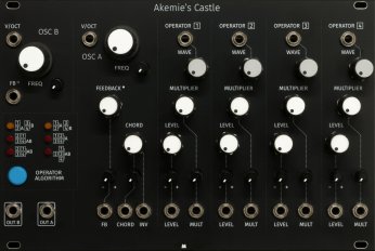 Akemie's Castle - Black Panel