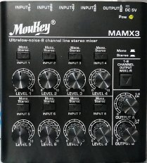 Moukey MAMX3 Stereo Mixer