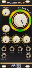 Eurorack Module VCZIII VCF from Feedback