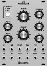 Eurorack Module E430 Morphing SVF from Synthesis Technology