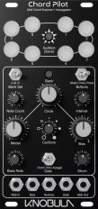 Knobula Chord Pilot Midi ユーロラック Knobula Chord Pilot Eurorack MIDI Chord and Arpeggio