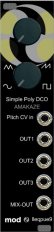 Simple Poly DCO 雨風 AMAKAZE lleqpue9