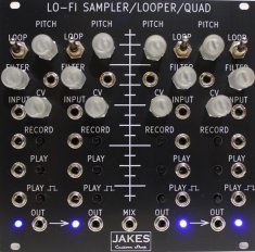 Eurorack Module JCS DE-8 - Beneath the Bush of Ghosts (Black Edition) from Jake's Custom Shop