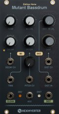 Eurorack Module Hexinverter Mutant Bassdrum from Erica Synths