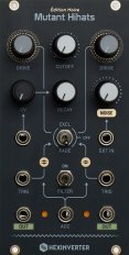 Eurorack Module Hexinverter Mutant Hi-Hats from Erica Synths
