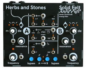 Pedals Module Herbs and Stones - Solid Felt from Other/unknown
