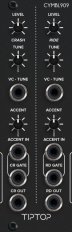 Eurorack Module CYMBL909 (BLACK) from Tiptop Audio