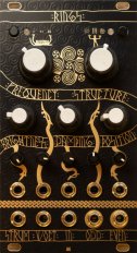 Rings - Golden Runes - Black&Gold panel