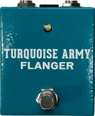 Henretta Turquoise Army Flanger
