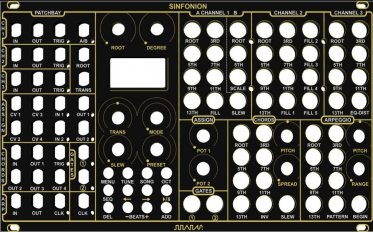 Sinfonion Black and Gold