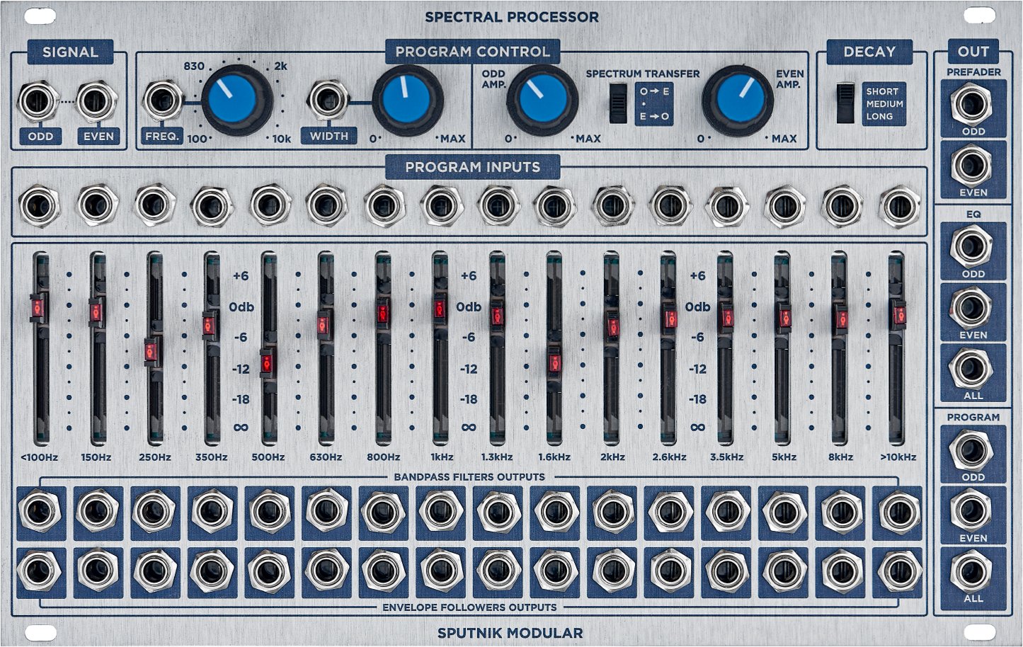 Sputnik Modular Spectral Processor - Eurorack Module on ModularGrid