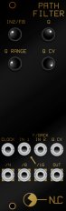 Path Filter black panel