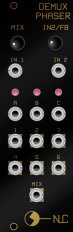 Demux Phaser black panel