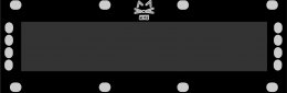3u to 1u Adapter (Intellijel) Black