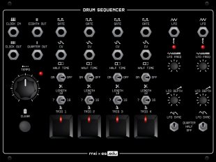 Eurorack Module EDU DIY Drum Sequencer from Erica Synths