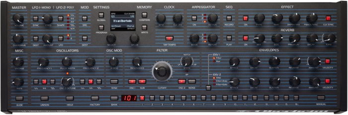   Oberheim TEO-5 Polyphonic Desktop Synthesizer Module
