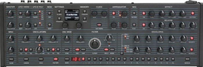   Oberheim TEO-5 Polyphonic Desktop Synthesizer Module