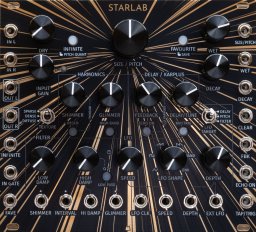 Starlab - Deep Space - black & gold panel