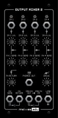 Eurorack Module EDU DIY Output Mixer 2 from Erica Synths