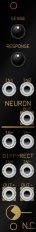 Eurorack Module 4HP Neuron black panel from Nonlinearcircuits