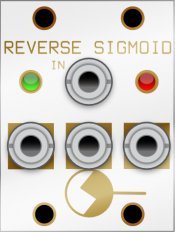 Eurorack Module Reverse Sigmoid from Nonlinearcircuits