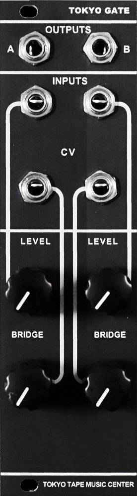 Tokyo Tape Music Center - Dual Low Pass Gate MODEL TOKYO GATE Rev2