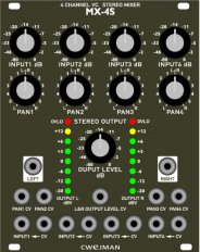 Eurorack Module MX-4S from Cwejman