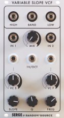 Serge Variable Slope VCF (VCFS)