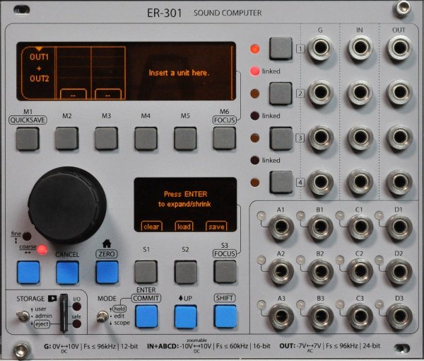 Orthogonal Devices ER-301: Sound Computer - Eurorack Module on 