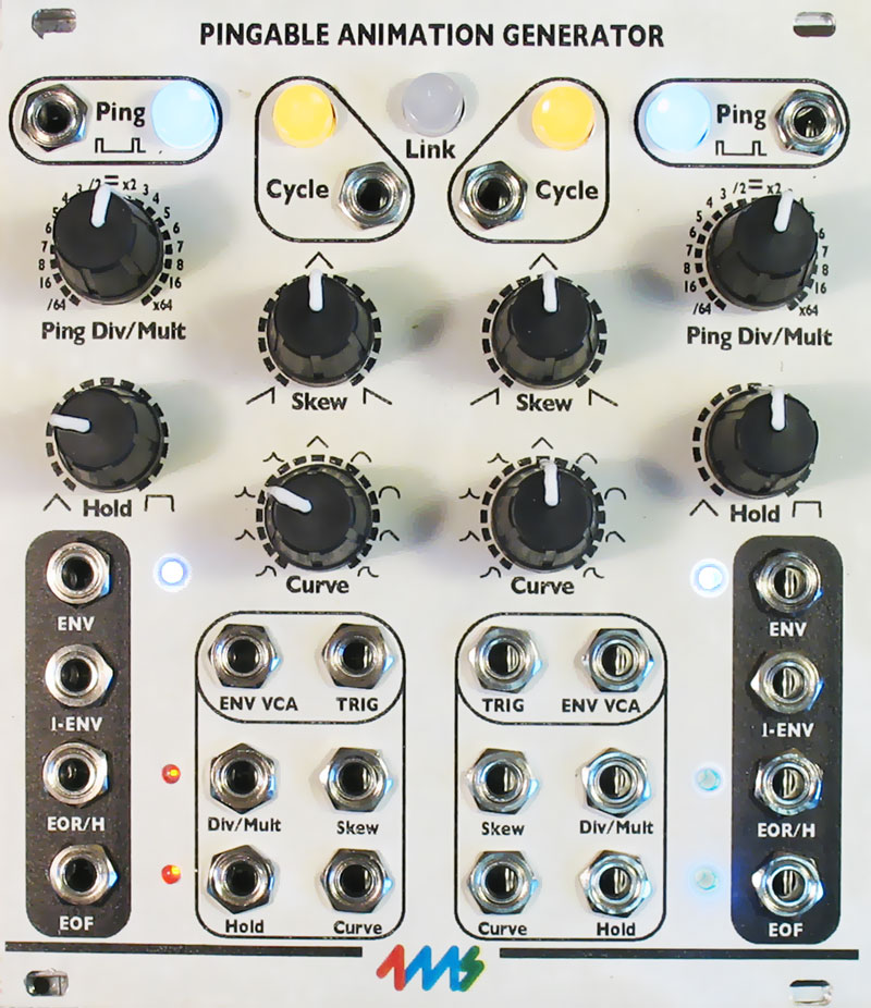 4ms Company PAG: Pingable Animation Generator - Eurorack Module on ...